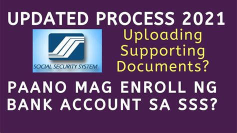 Paano Mag Enroll Ng Bank Account Sa Sss Online New Process Ng