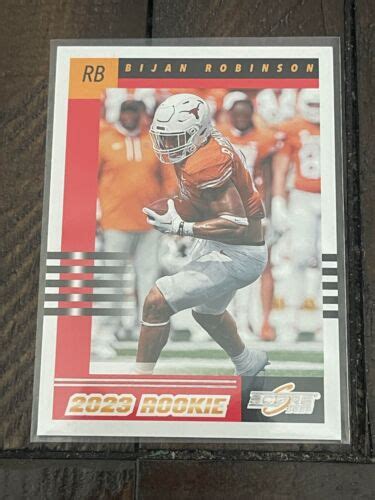 2023 Panini Score Football Bijan Robinson Rookie No 5 EBay