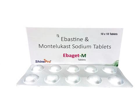 Ebastine And Montelukast Sodium Tablets At Rs 1350 Box In Panchkula