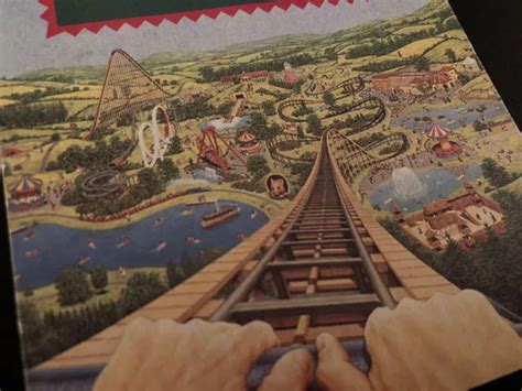 Lightwater Valley Theme Park Guide Map Leaflet 1994 Vintage Rare