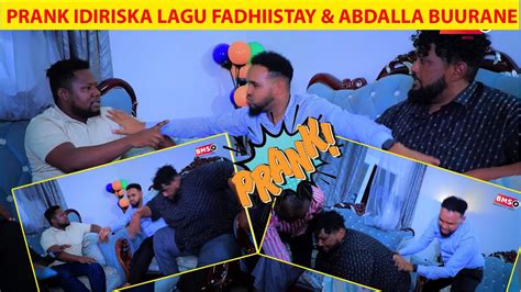 Prank Cabdala Buurane Oo Ku Fadhiistay Idiriska Iitaabo Ceejina Ku