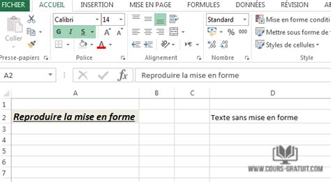 Excel Comment Reproduire La Mise En Forme Automatiquement Tutoriel