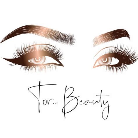 Lash Branding Kit Rose Gold Glitter Lash Logo Beauty Etsy Makeup Logo Design Eyelash Logo