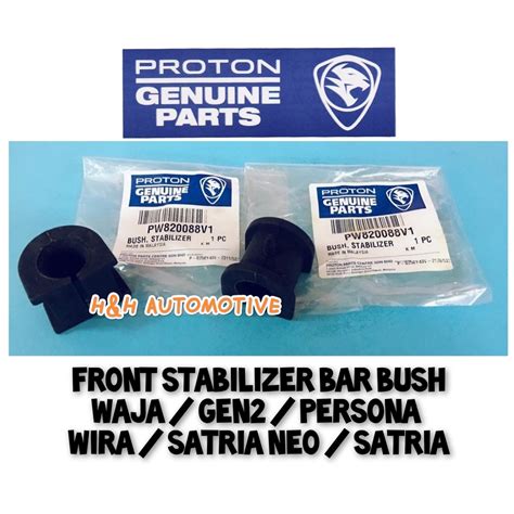 Pcs Original Proton Front Stabilizer Bar Bush Frt Waja Gen