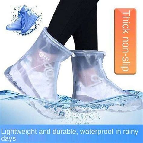 Wasserdichte Berschuhe F R Regenstiefel Rutschfeste Berschuhe Mit