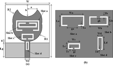 A Geometry Of Proposed Compact Planar Monopole Uwb Antenna With