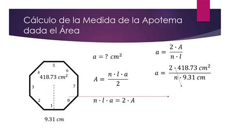 Medida De La Apotema De Pol Gonos Regulares Rea Youtube