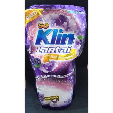 Jual SOKLIN LANTAI PURPLE TWILIGHT 780ml Shopee Indonesia