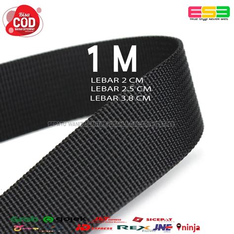 Jual Tali Webbing Cm Cm Cm Tebal Tabular Hammock Tas Nylon Tali