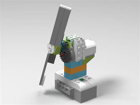 Lego Moc Wedo Fan With Onoff Actually Blows Air By Mareklew