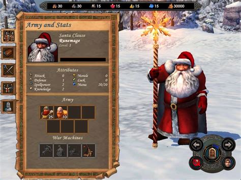 Santa Clause mod for Heroes 5 - Heroes 3.5: In the Wake of Gods Portal