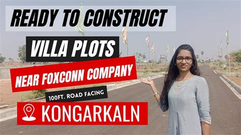 Best Investment Plots Venture Near Foxconn Company Ready To