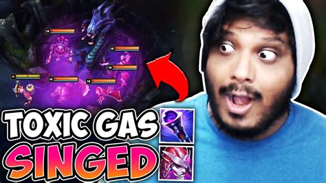 This Singed Build Creates Toxic Gas And Melts Everything Around You