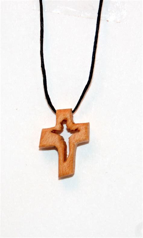 Handmade Wooden Cross Necklace By Kwithrow On Etsy