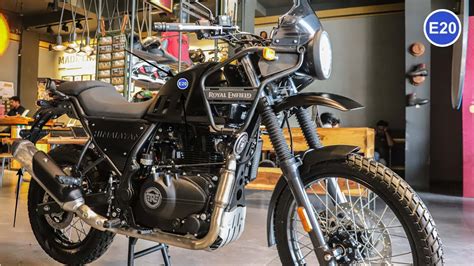 Ye Hain Ki 2023 New Royal Enfield Himalayan E20 BS7 Sleet Black