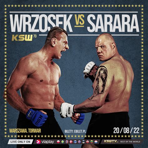 Ksw Wraca Na Cos Torwar Sarara Vs Wrzosek Na Sierpniowej Gali W