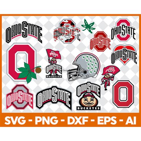 Ohio State Buckeyes Svg Bundle, Ohio State Buckeyes Logo, Sp | Inspire ...