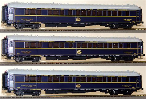 Ls Models LS Models Set Of 3 Passenger Cars Type Rapide Nord