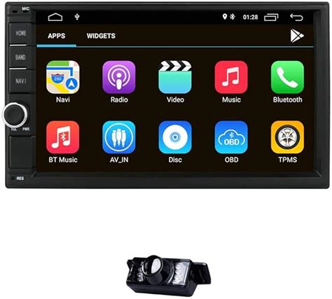 Universal 2Din Car Auto Radio GPS Navigation Hizpo 7 Inch Touchscreen