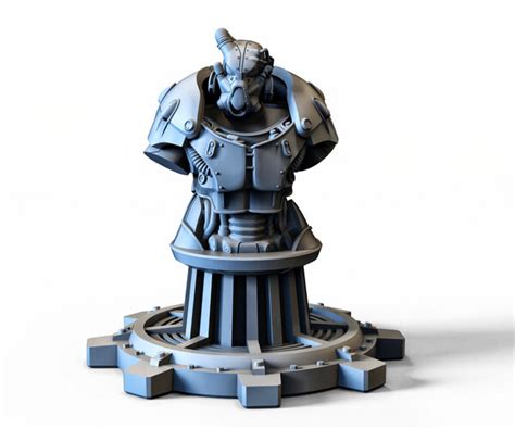 Artstation Enclave Bust 3d Printable 75mm Resources