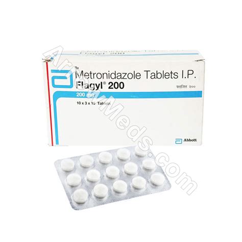 Flagyl 200mg Metronidazole For Bacterial Infections