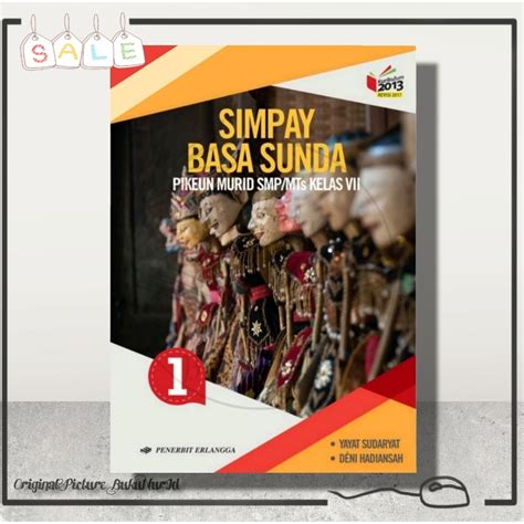 Jual Buku Simpay Basa Sunda Pikeun Murid Smp Mts Kelas Vii Kurikulum