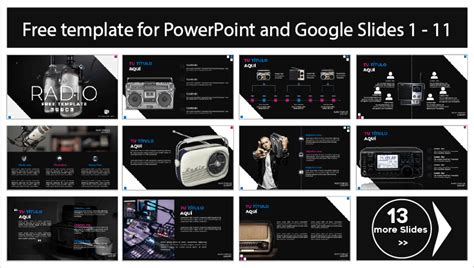 Radio Template - PowerPoint Templates and Google Slides