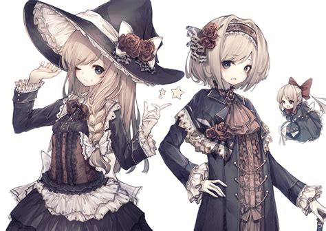Alice Margatroid Blonde Hair Blue Eyes Bow Braids Dress Flowers Gloves Gothic Goth Loli Hat