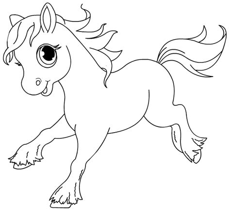 Coloriages Cheval Animaux Dessins Colorier Coloriages