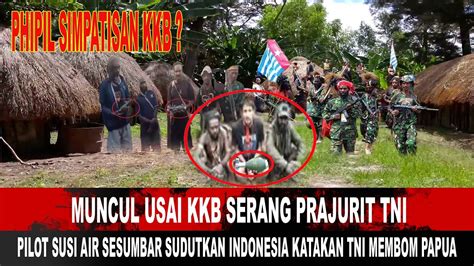 MUNCUL USAI KK3 SERANG PRAJURIT TNI PILOT SUSI AIR SESUMBAR SUDUTKAN