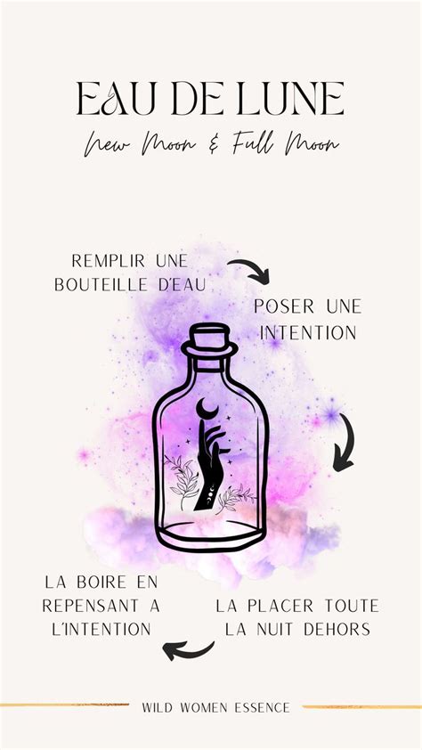 Cr Er Sa Propre Eau De Lune Artofit