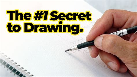 The Secret To Drawing Youtube