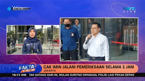 Muhaimin Iskandar Penuhi Panggilan Kpk Fakta Terkini Youtube