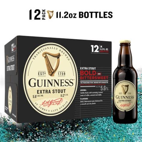 Guinness Extra Stout Beer, 12 bottles / 11.2 fl oz - Pick ‘n Save