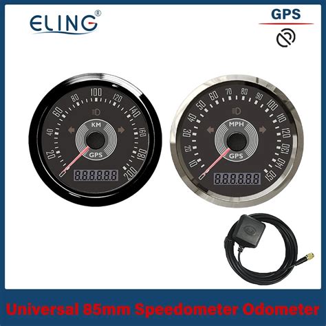 Eling Waterproof Mph Mph Km H Gps Speedometer Car Motorcycle