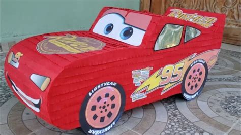 Piñata de Rayo McQueen Piñata de Cars in 2024 Car pinata Piñatas