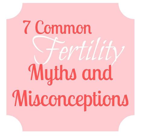 7 Common Fertility Myths And Misconceptions