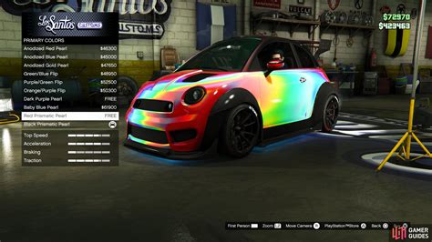 All Chameleon Paint Jobs In Gta Online Vehicle Guide Grand Theft