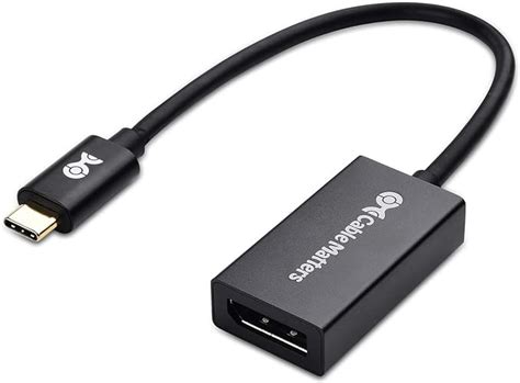 Cable Matters USB C To DisplayPort Adapter USB C To DP Adapter