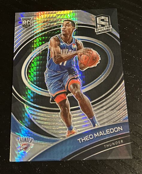 Panini Spectra Theo Maledon Rookie Hyper Prizm Ebay