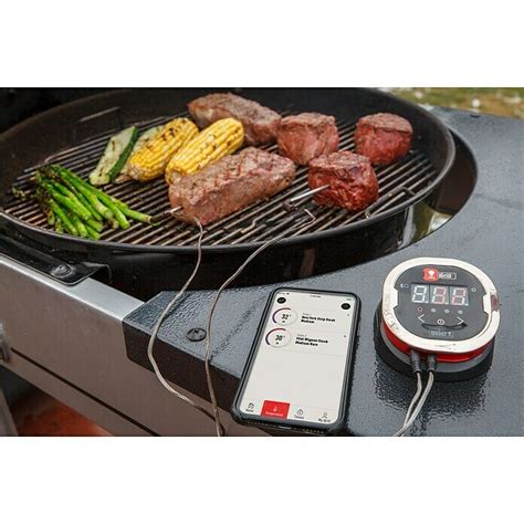 Weber Grill Thermometer iGrill 2 Bluetooth 2 Messfühler BAUHAUS