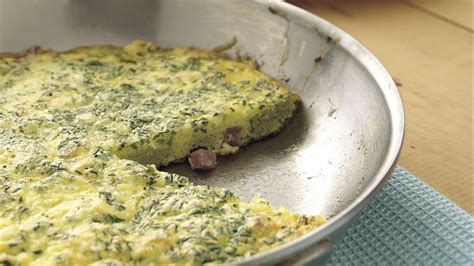 Herbed Ham Frittata Recipe