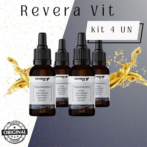 Revera Vit Resveratrol Original Mega Eficaz Shopee Brasil