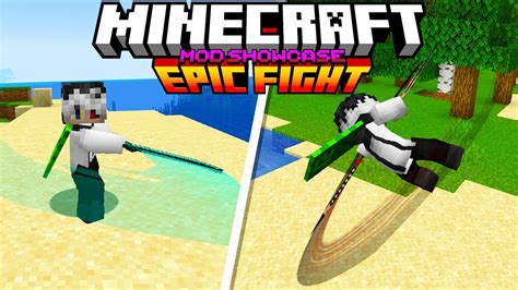 Minecraft Epic Fight Mod Mod Showcase Youtube