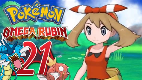 Let s Play Pokémon Omega Rubin Part 21 Maike rüstet auf YouTube