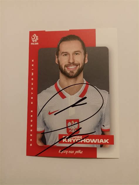 Autograf Grzegorz Krychowiak Polska Psg Sevilla Kamie Czyk Kup