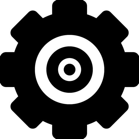 Settings Gear Vector Svg Icon Svg Repo