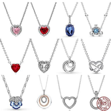 New 925 Sterling Silver Classic Dazzling Heart Shaped Multi Circular