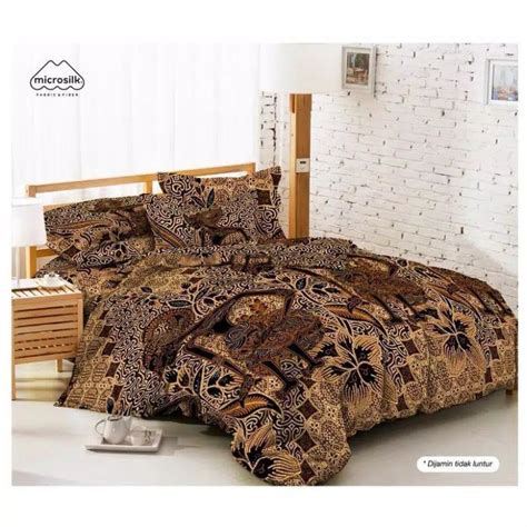 Jual Ku Set Seprai Carmina Seprai Batik Indonesia Sprei Tidur