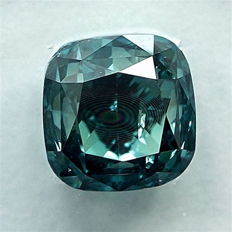 Diamond 1 03 Ct Cushion Colour Treated Fancy Catawiki